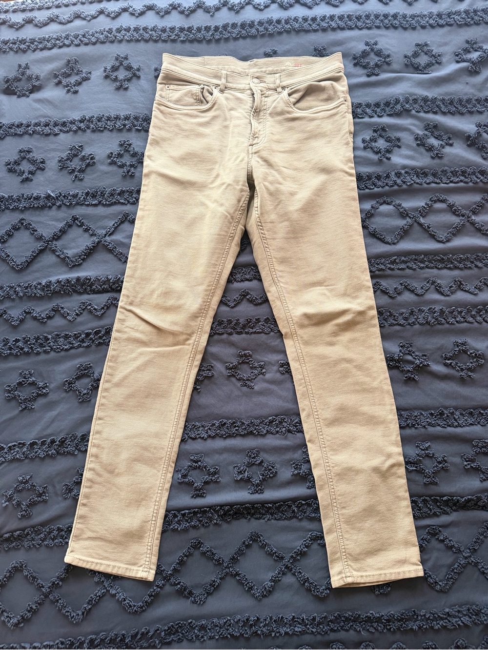 Faherty Slim Men’s Jeans in Light Olive